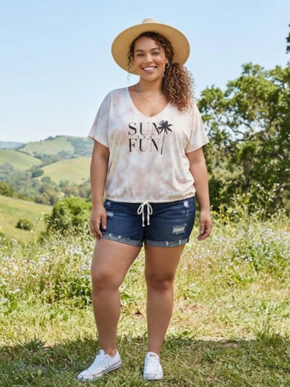 Relaxing tee for Sun and Fun